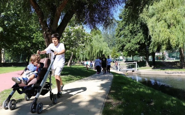 BRAGA: Caminhada solidária ‘inaugurou’ novo troço de cerca de dois quilómetros Via Pedonal Ciclável do rio Este