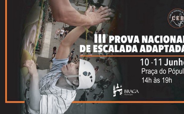 Braga organiza III Prova Nacional de Escalada Adaptada