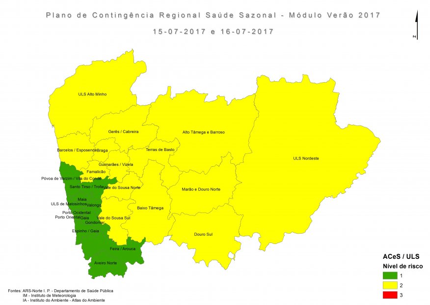 Temperaturas sobem até aos 40º este fim-de-semana; ARS Norte alerta para o perigo da exposição solar