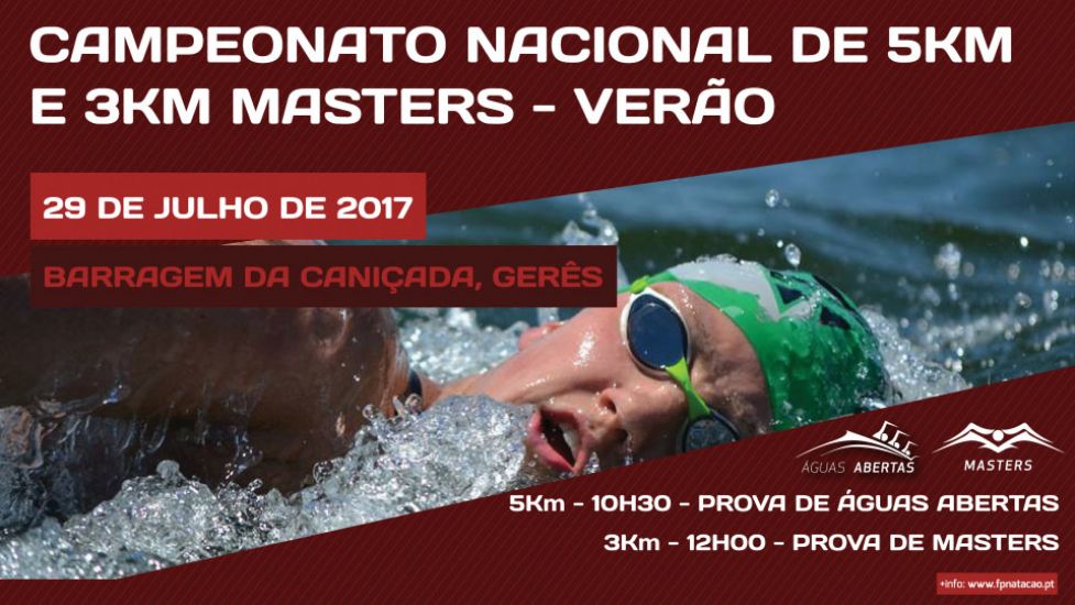 Terras de Bouro recebe prova do campeonato nacional em águas abertas a 29 de Julho