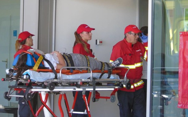 PÓVOA DE LANHOSO: Simulacro testou capacidades de Bombeiros, do INEM e do Hospital de Braga