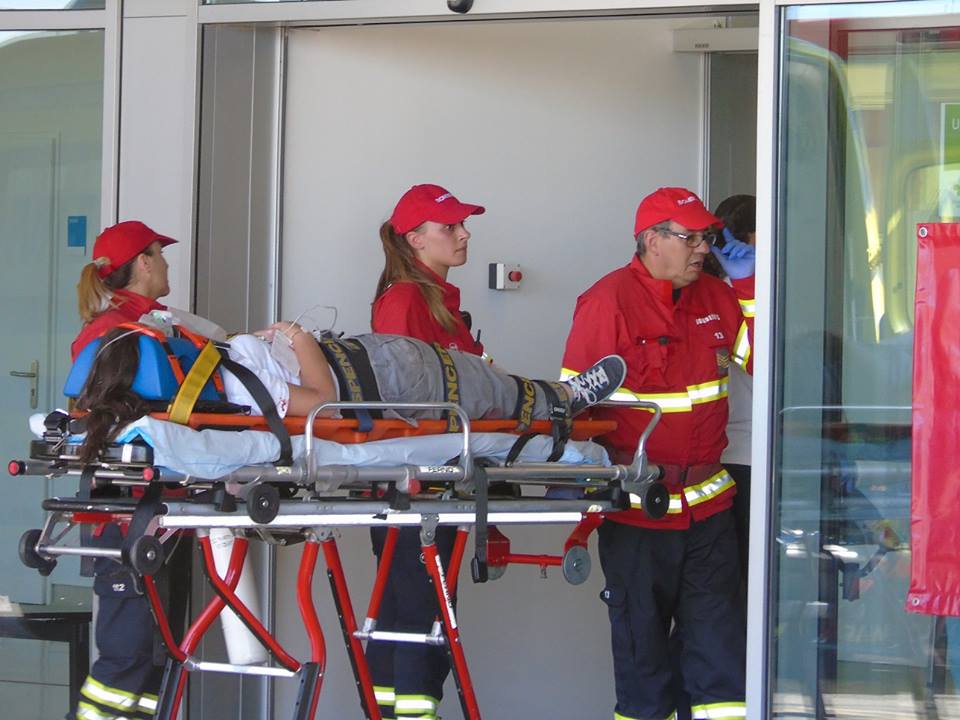 PÓVOA DE LANHOSO: Simulacro testou capacidades de Bombeiros, do INEM e do Hospital de Braga