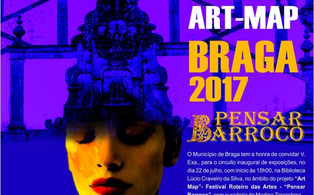 Art-Map ‘Pensar Barroco arranca este sábado em Braga com obras de mais de 80 artistas (até 9 SET)
