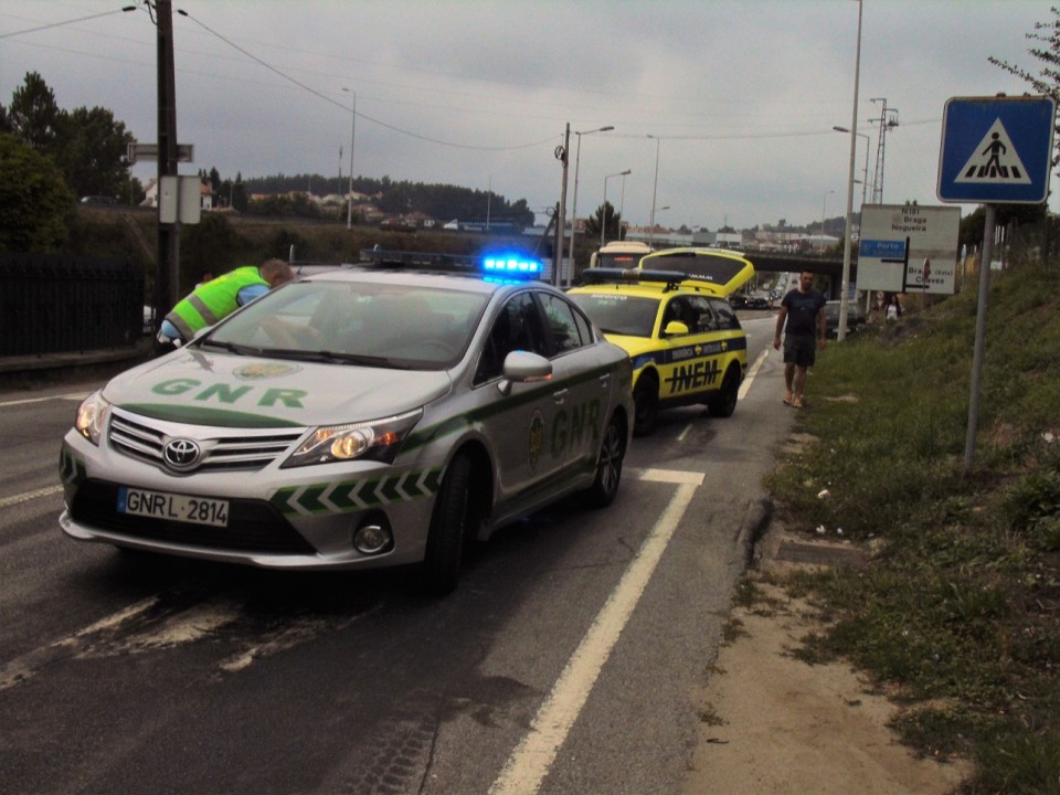 Idoso morre atropelado em Braga