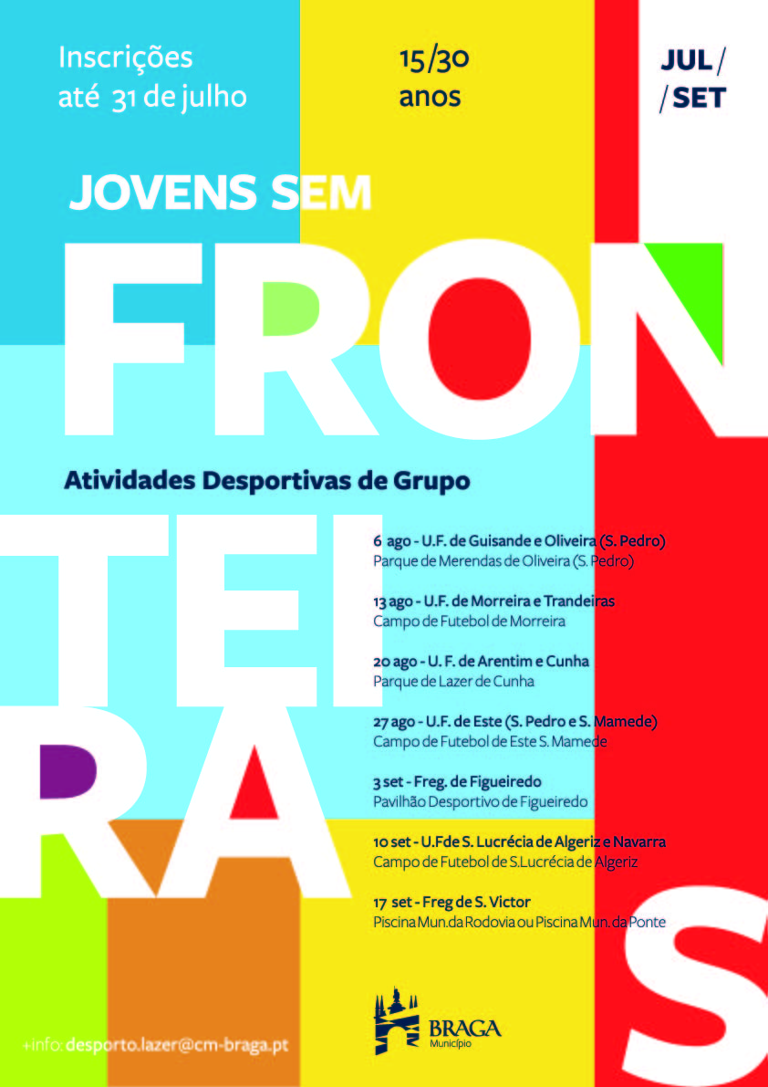 Câmara de Braga lança ‘Jovens Sem Fronteiras’ para promover convívio entre freguesias
