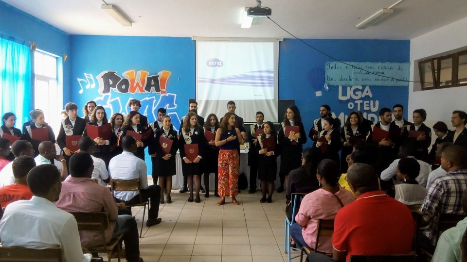 Coro Académico da UMinho levou projecto solidário a Cabo Verde