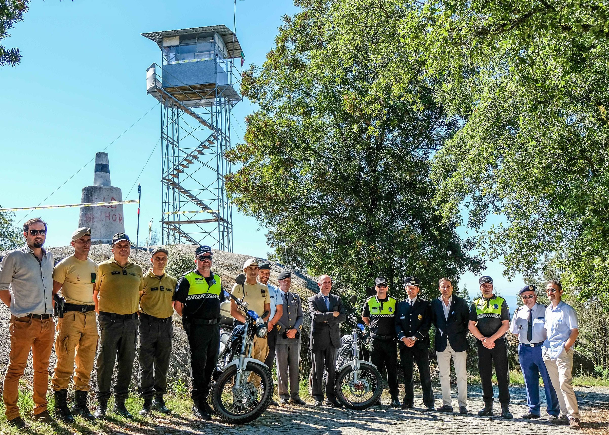 Polícia Municipal de Braga conta com dois motociclos para vigilância florestal