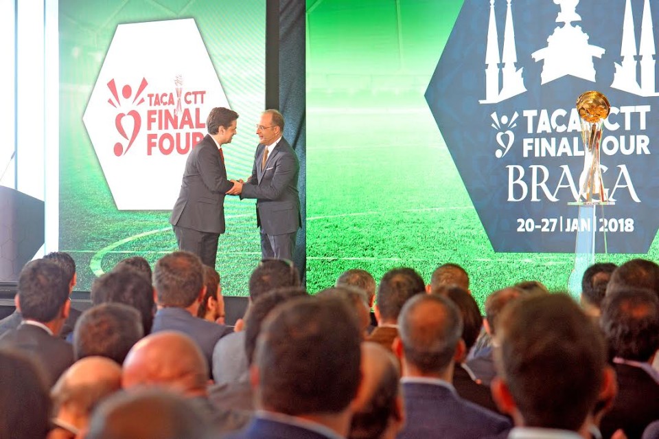 Pedro Proença anuncia Braga para palco da ‘final four’ da Taça da Liga de Futebol