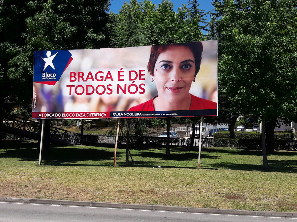 Alfredo Cunha fotografou candidata do BE à Câmara de Braga