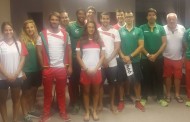 Hélder Silva, Nuno Silva e Márcia Faria no Mundial de Velocidade de Canoagem