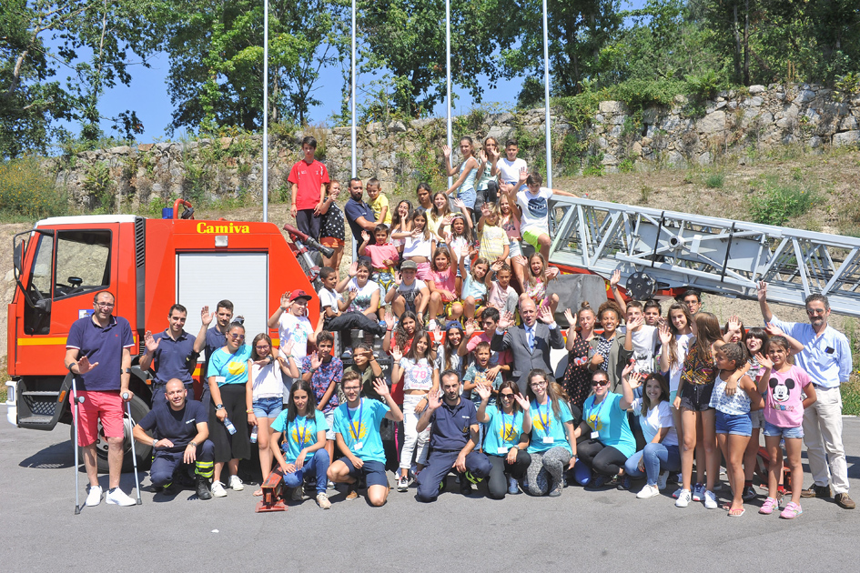 “Férias Fantásticas” leva 200 crianças a conhecer o quotidiano dos Bombeiros Sapadores de Braga