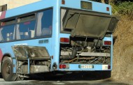 BRAGA: Autocarro dos TUB incendiou-se em Nogueiró