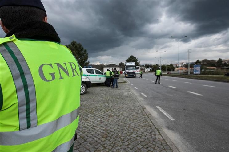 GNR: Primeiro fim-de-semana de Agosto com 170 indivíduos detidos em flagrante delito