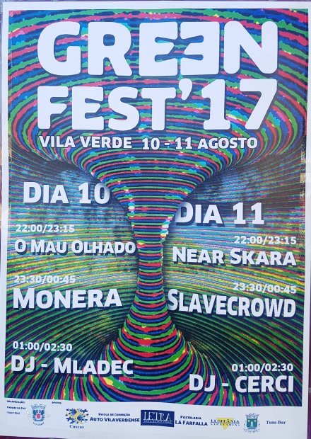Vila Verde recebe festival “Green Fest” hoje e amanhã