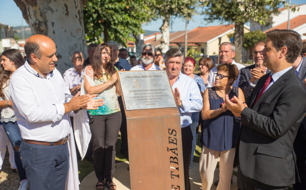 Câmara inaugura requalificação do largo de Ruães