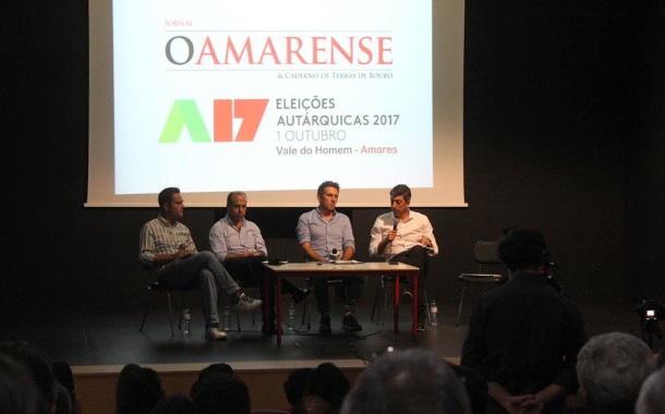 AMARES (AUTÁRQUICAS): Políticas sociais, saneamento e eventual dívida oculta em destaque no debate dos candidatos à Câmara