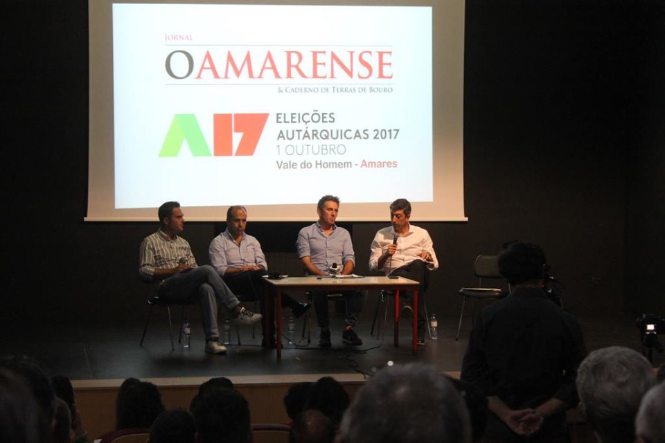 AMARES (AUTÁRQUICAS): Políticas sociais, saneamento e eventual dívida oculta em destaque no debate dos candidatos à Câmara