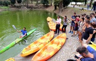 Campeão do Mundo Emanuel Silva dá ‘aula’ sobre canoagem em Braga