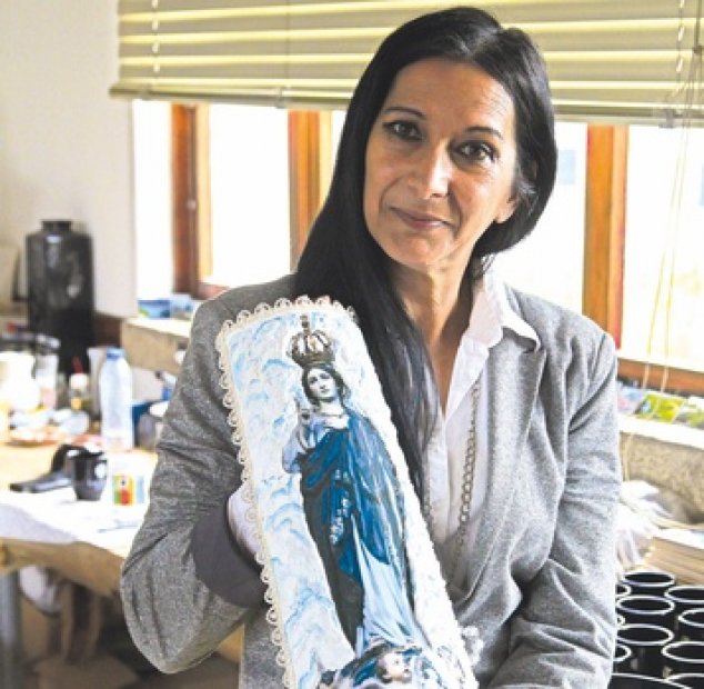 Papa Francisco agradece oferta da artista pradense Fátima Marques