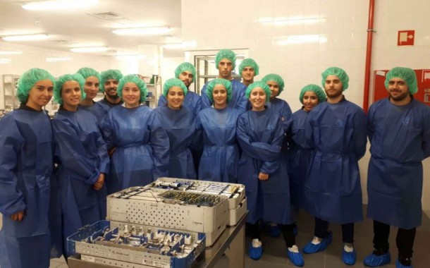 Estudantes de fisioterapia do ISAVE visitaram o Hospital de Braga