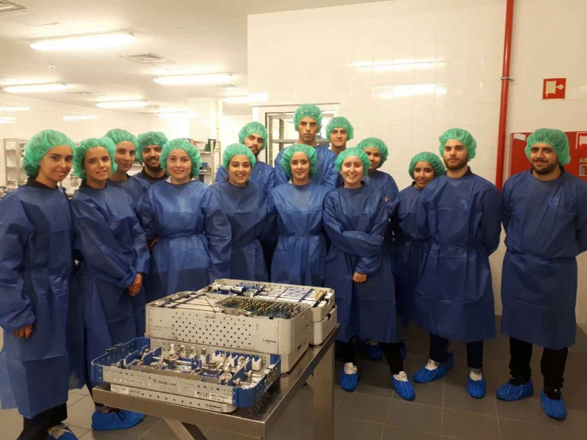 Estudantes de fisioterapia do ISAVE visitaram o Hospital de Braga