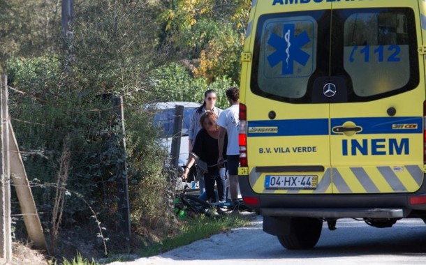 VILA VERDE: Ciclista em estado grave após embate com carro em Sabariz
