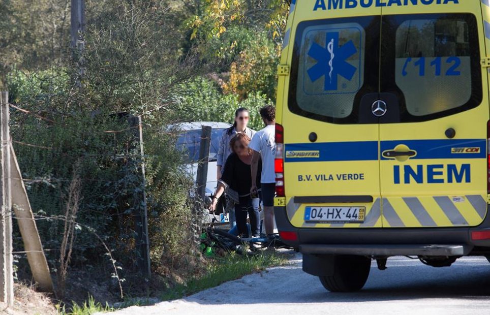 VILA VERDE: Ciclista em estado grave após embate com carro em Sabariz