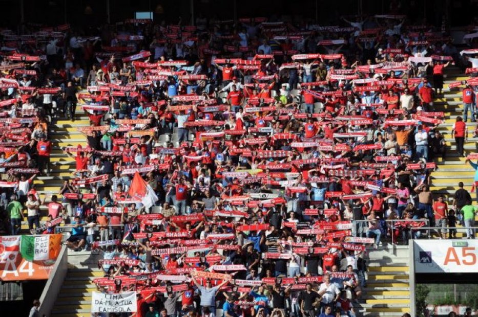 SC Braga castigado por comportamentos racistas de alguns adeptos