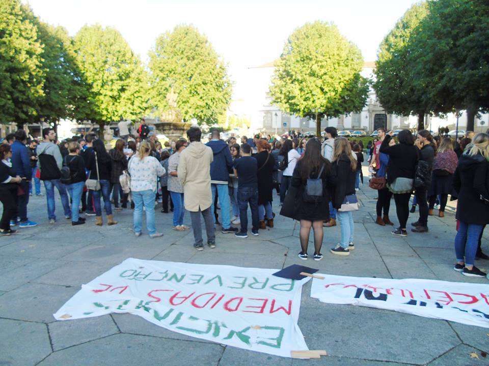Incúria com os incêndios florestais junta mais de mil manifestantes em Braga