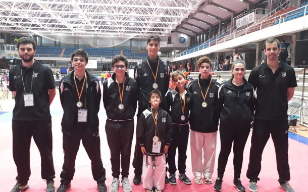 Ouro para três taekwondistas do GD Prado em Pontevedra