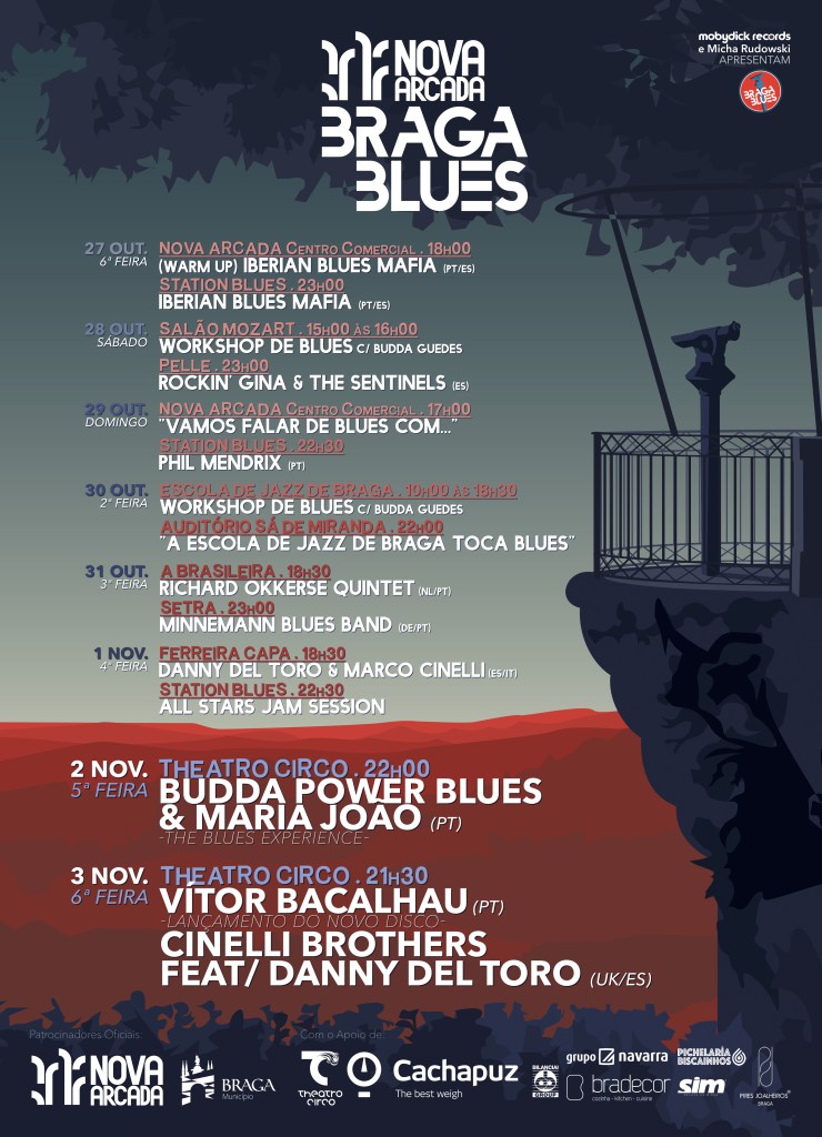 Braga acolhe I Festival Internacional de Blues a partir de dia 27