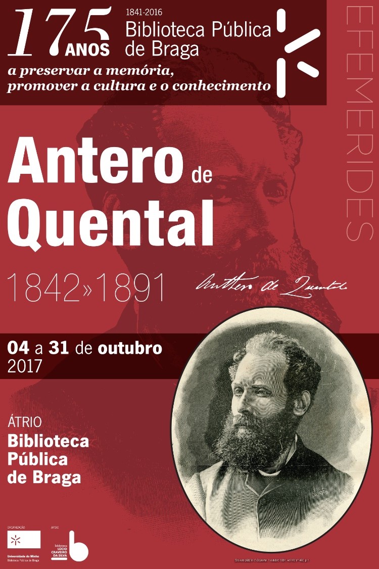 Antero de Quental na Biblioteca Pública de Braga