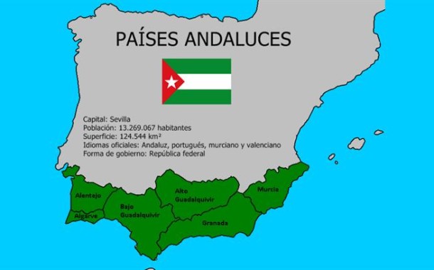 Na Andaluzia também se fala de independência, com Alentejo e Algarve incluídos