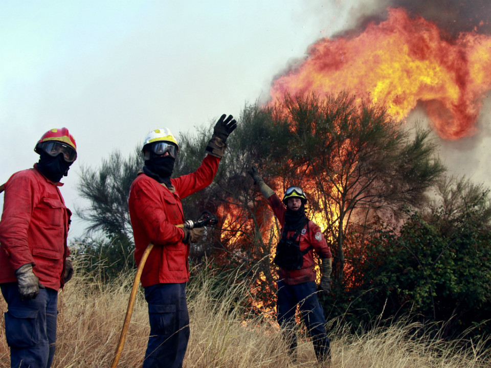 FOGOS FLORESTAIS: Temperatura elevada e fogos tornam Braga irrespirável