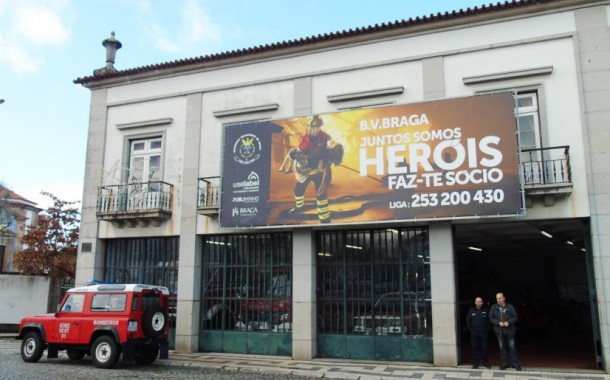 Jantar homenageia Bombeiros Voluntários de Braga este sábado