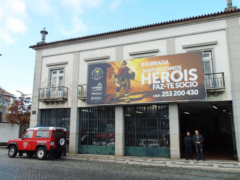 Jantar homenageia Bombeiros Voluntários de Braga este sábado