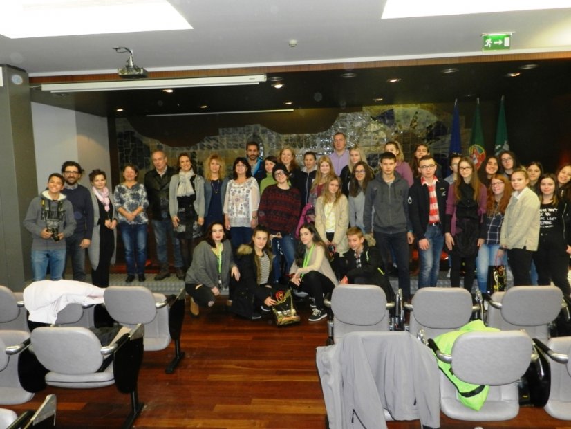24 alunos de projecto Erasmus + foram recebidos na Câmara de Vila Verde