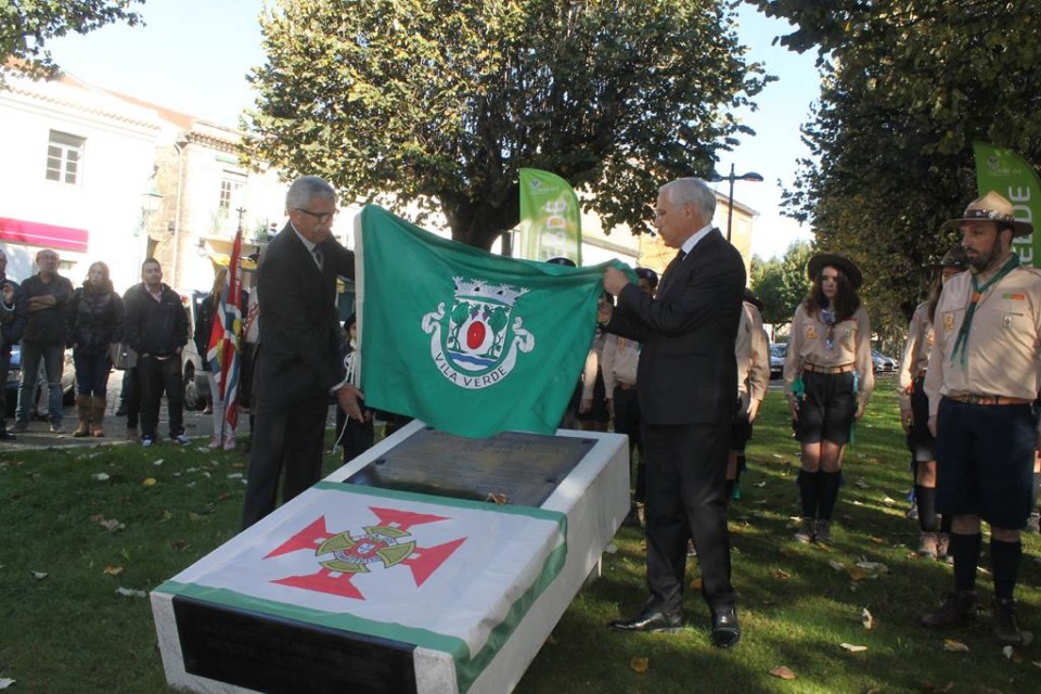 Vila Verde homenageia os seus mortos na I Guerra Mundial em monumento