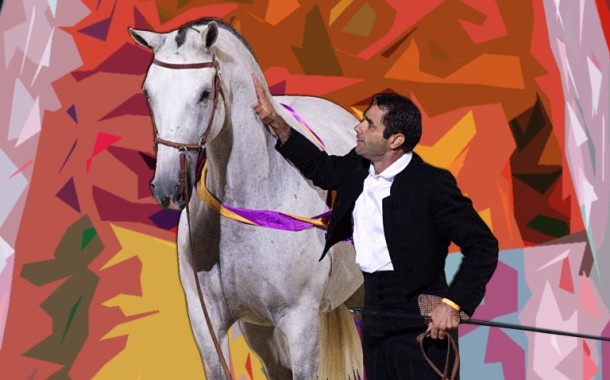Cartaz da Feira do Cavalo de Ponte de Lima 2018 apresentado na Feira Nacional do Cavalo da Golegã