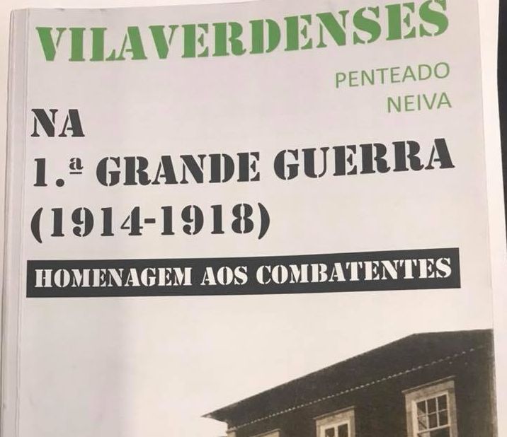 VILA VERDE: José Manuel Fernandes apresenta este sábado livro ‘Vilaverdenses na 1.ª Grande Guerra (1914-1918)’