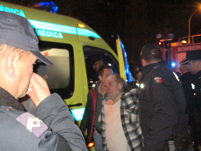 'Gordo’ retirado pela PSP da casa que incendiou em Braga