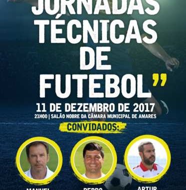 Manuel Machado e Pedro Emanuel nas Jornadas Técnicas de Futebol de Amares