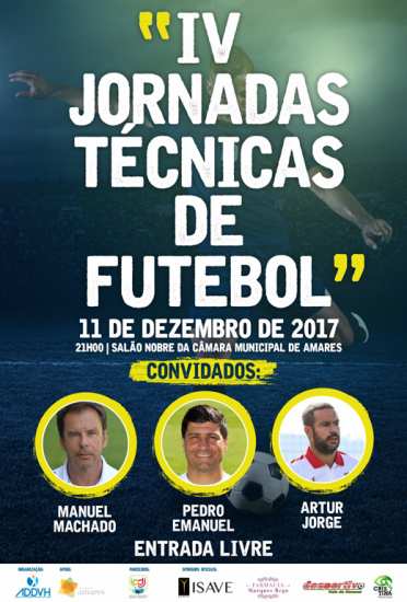 Manuel Machado e Pedro Emanuel nas Jornadas Técnicas de Futebol de Amares