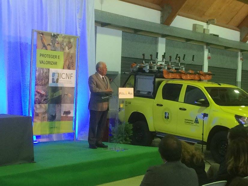 António Costa entregou viatura aos Sapadores Florestais de Vila Verde
