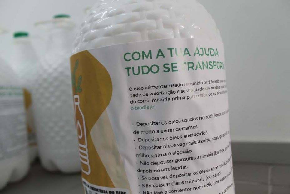 VILA VERDE: População do Vade incentivada a reciclar óleo alimentar