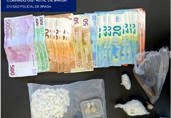PSP detém três homens na posse de mais de 1200 doses de droga