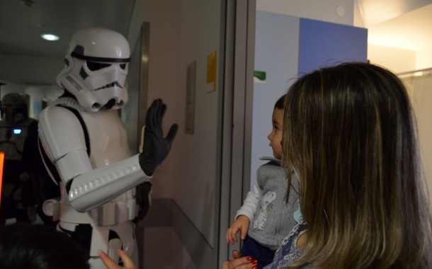Personagens da saga Star Wars ‘invadem’ Pediatria do Hospital de Braga