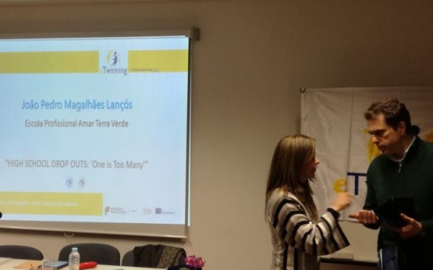 Professor da EPATV premiado na área do ‘eTwinning’