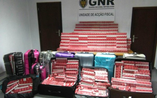 GNR desmantela rede de contrabando de tabaco que actuava Braga