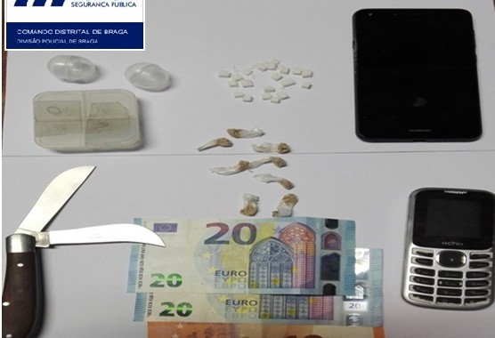 PSP detém casal com 30 doses de droga
